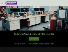 Tablet Screenshot of electratec.com